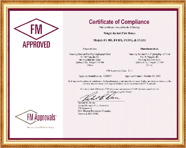 FM certification